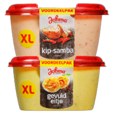 Johma XL brood & toast salades